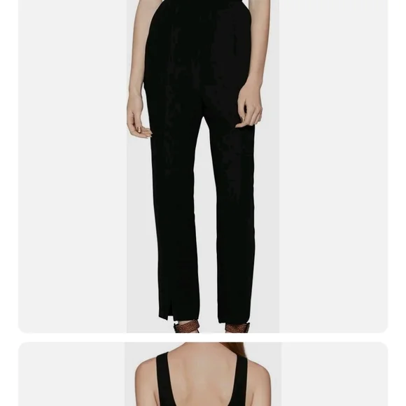 NWT BCBG black jumpsuit 6 - Picture 3 of 8